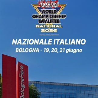 ITALIA – YU-GI-OH! NATIONAL 19/21 Giugno 2026 – Bologna